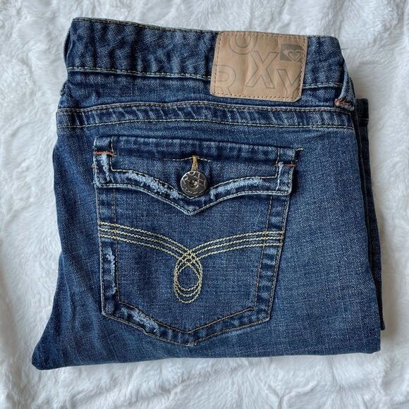 Roxy Denim Flap Pockets Capri - Women’s 13 - Picture 5 of 6